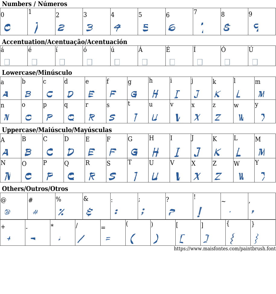 Paintbrush Wide Free Font Download MaisFontes