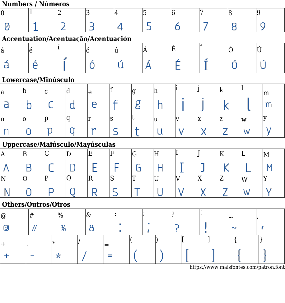 Patron Font: Free Download | MaisFontes