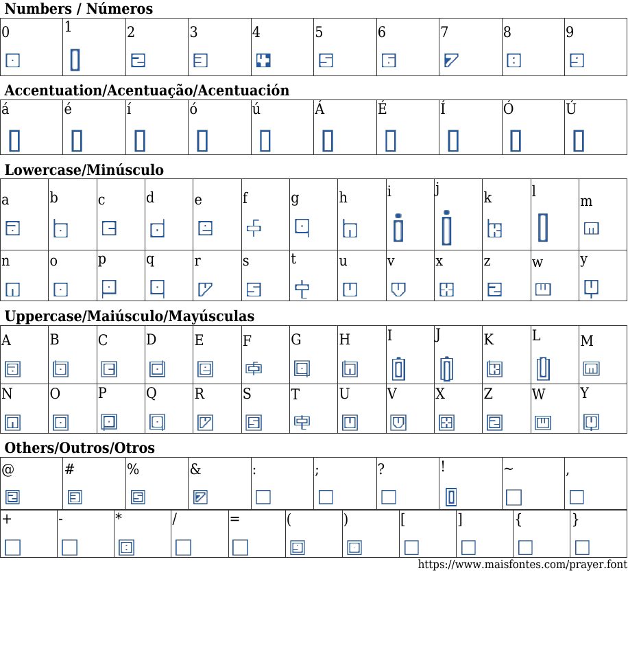 Prayer Font: Free Download | MaisFontes