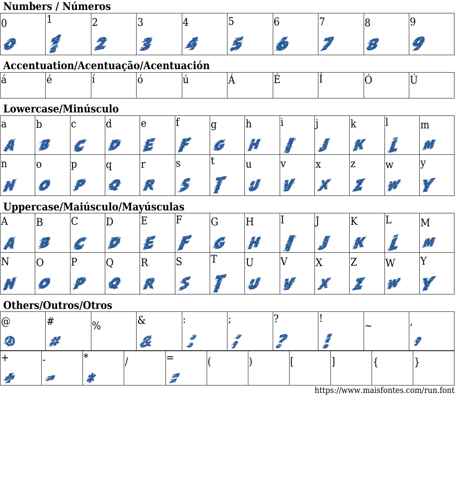 Run: Free Font Download | MaisFontes