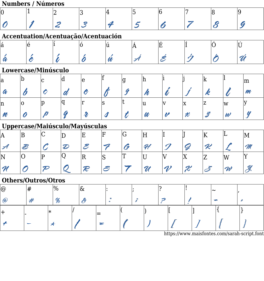 Sarah Script Dark: Free Font Download | MaisFontes