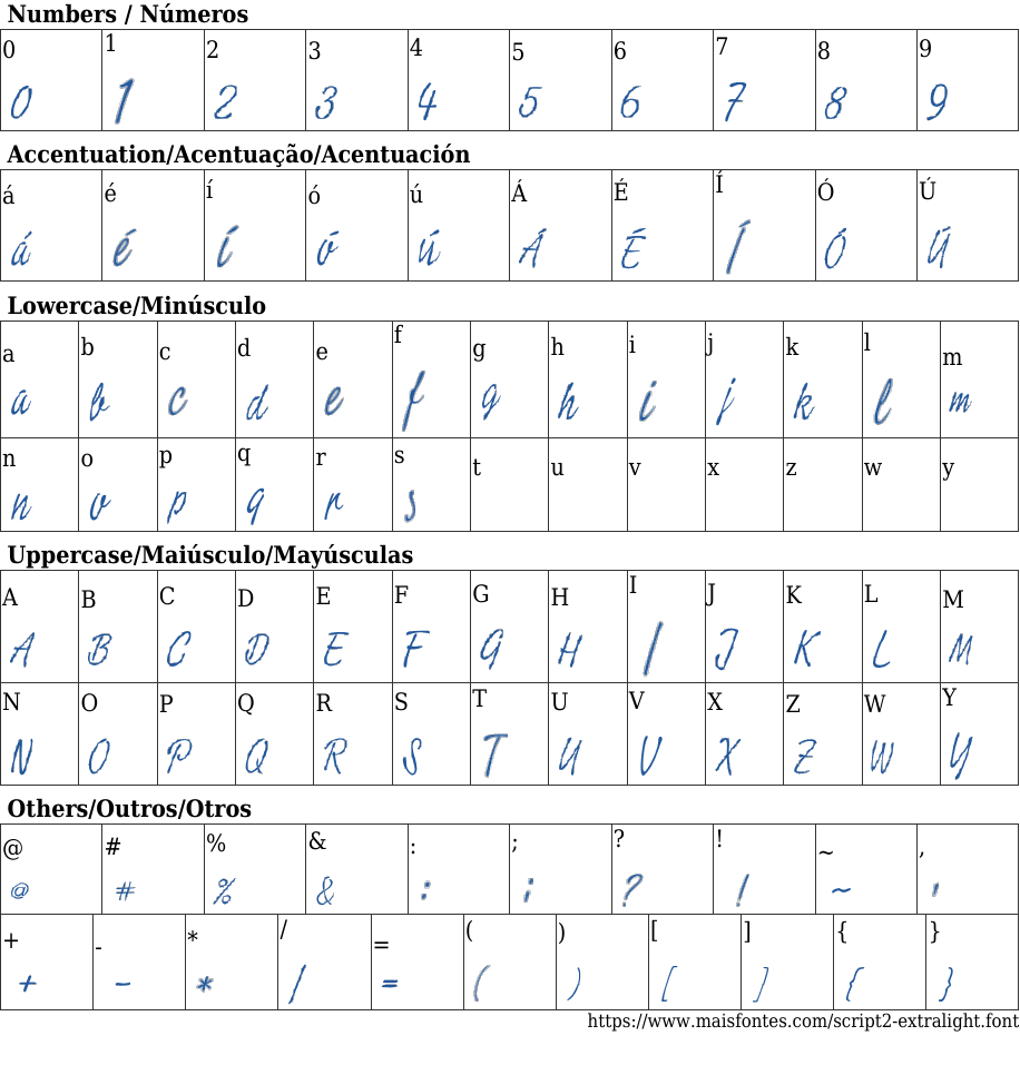 Script2 ExtraLight Font: Free Download | MaisFontes