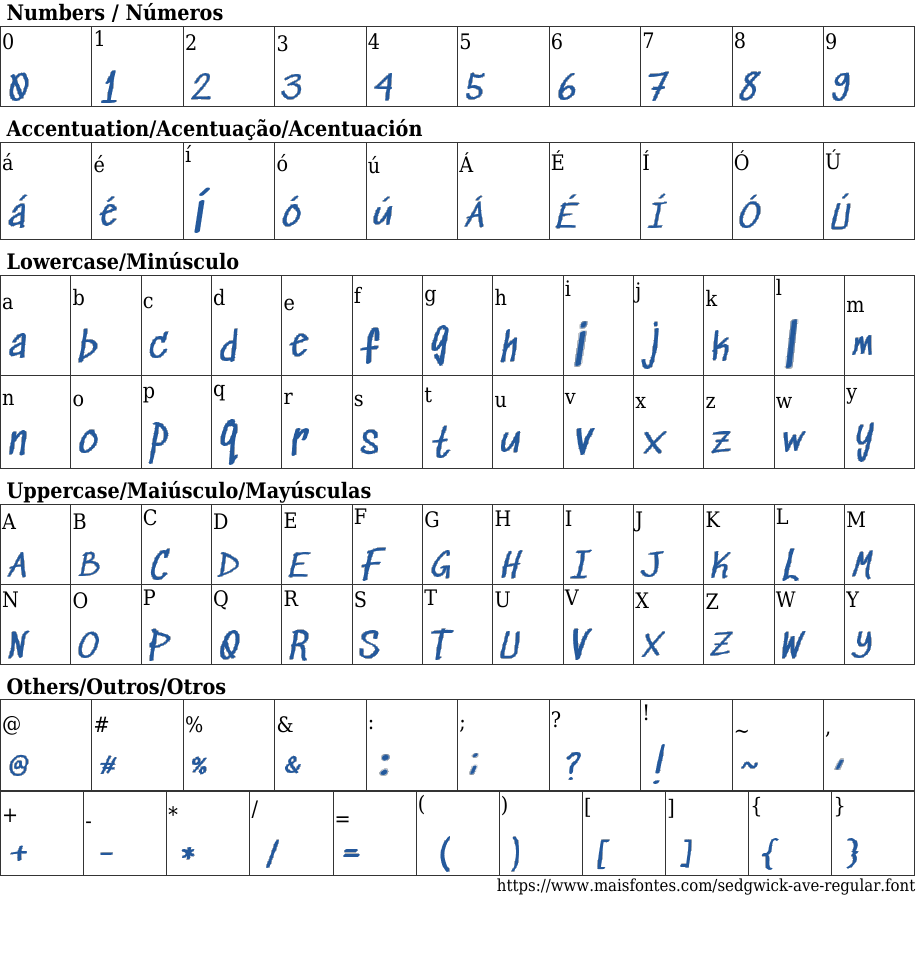 Sedgwick Ave Regular Free Font Download MaisFontes