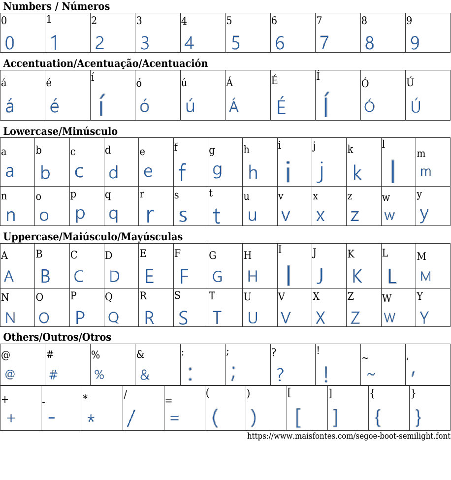 Segoe Boot Semi Light: Free Font Download | MaisFontes
