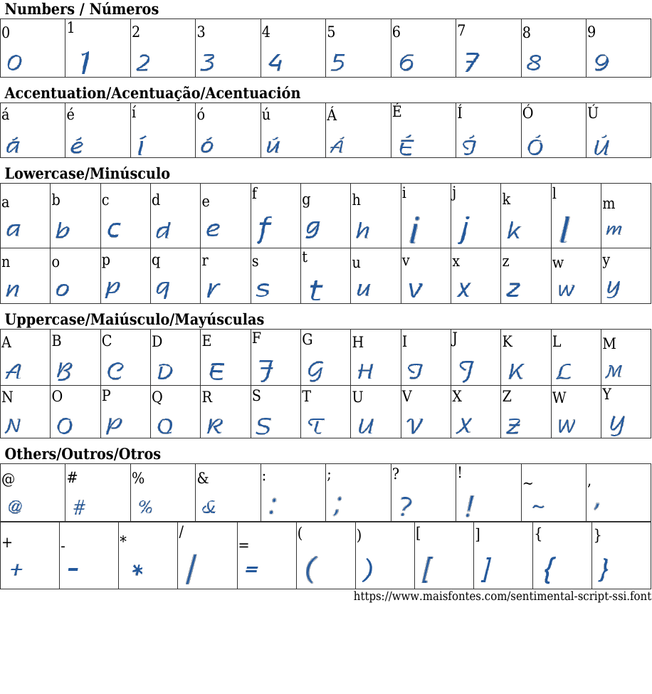 Sentimental Script SSi: Free Font Download | MaisFontes