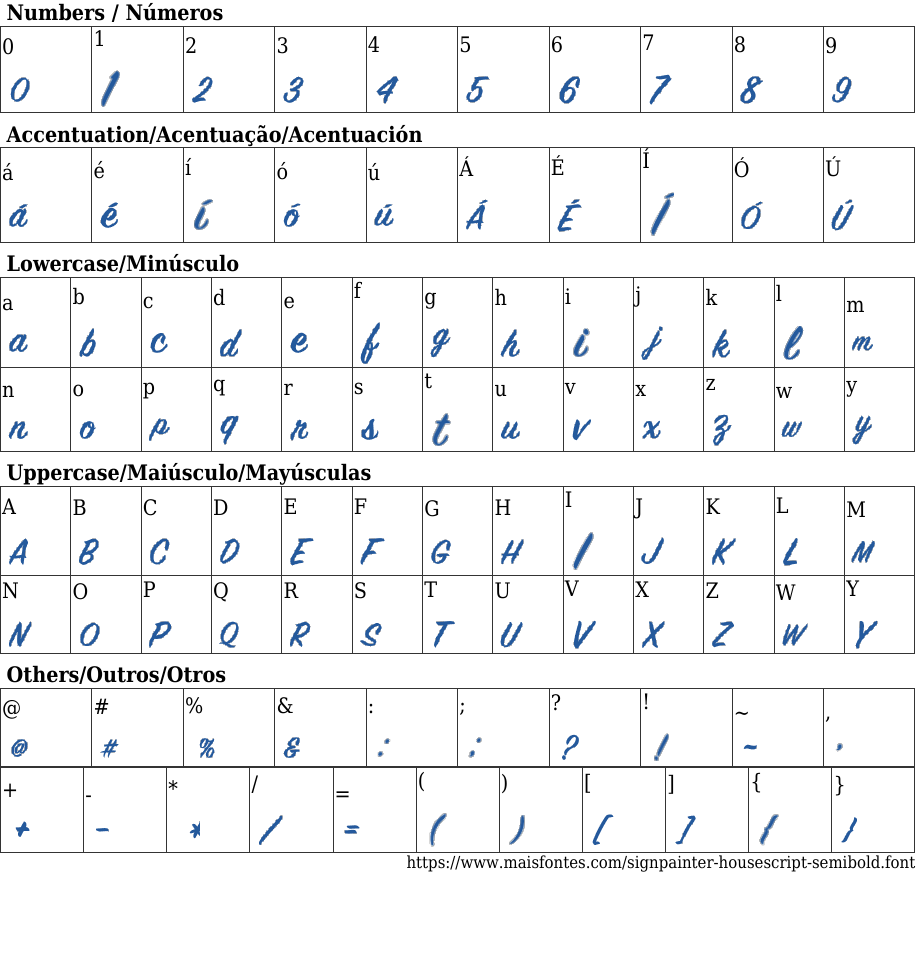 SignPainter House Script SemiBold: Download Free Font | MaisFontes