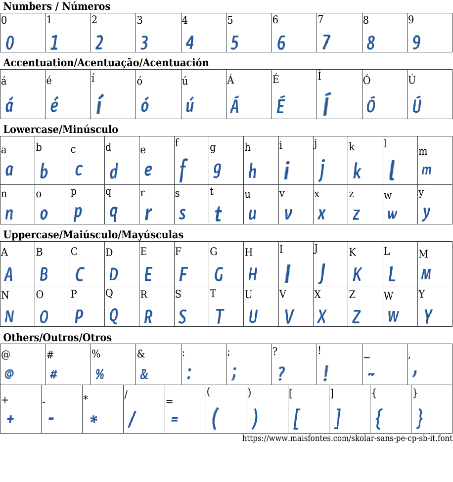 Skolar Sans PE Compressed SemiBold Italic Free Font Download MaisFontes