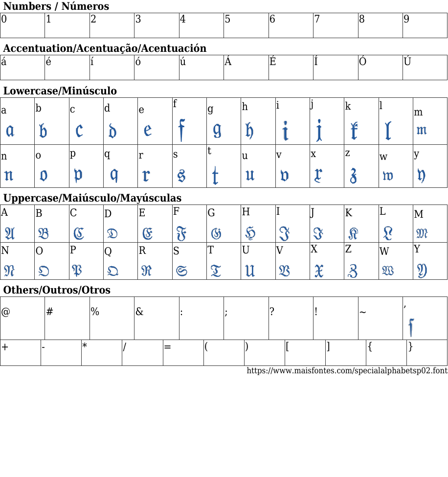 Special Alphabets P02 Free Font Download MaisFontes