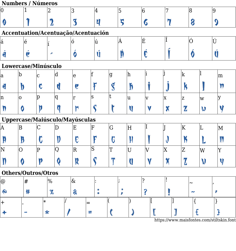 Stiltskin Free Font Download MaisFontes