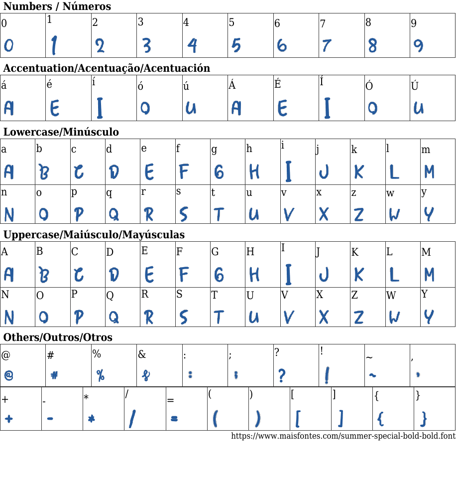 Summer Special Bold Free Font Download MaisFontes