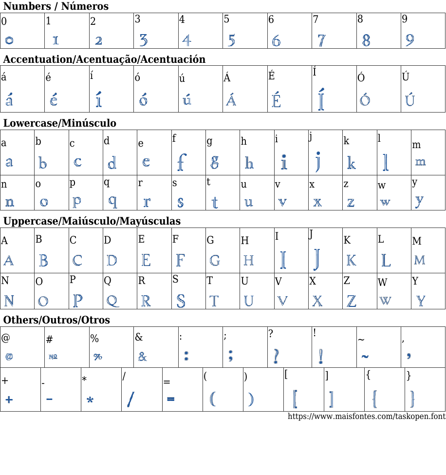 Task Open Font: Free Download | MaisFontes