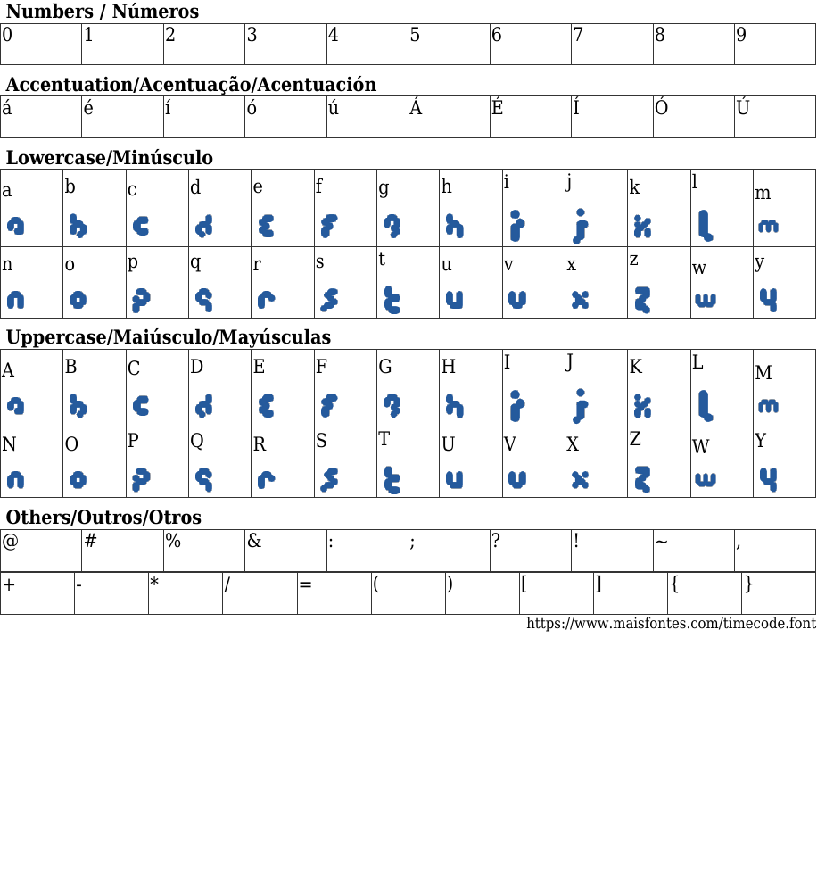 Timecode: Baixar Fonte Grátis | MaisFontes