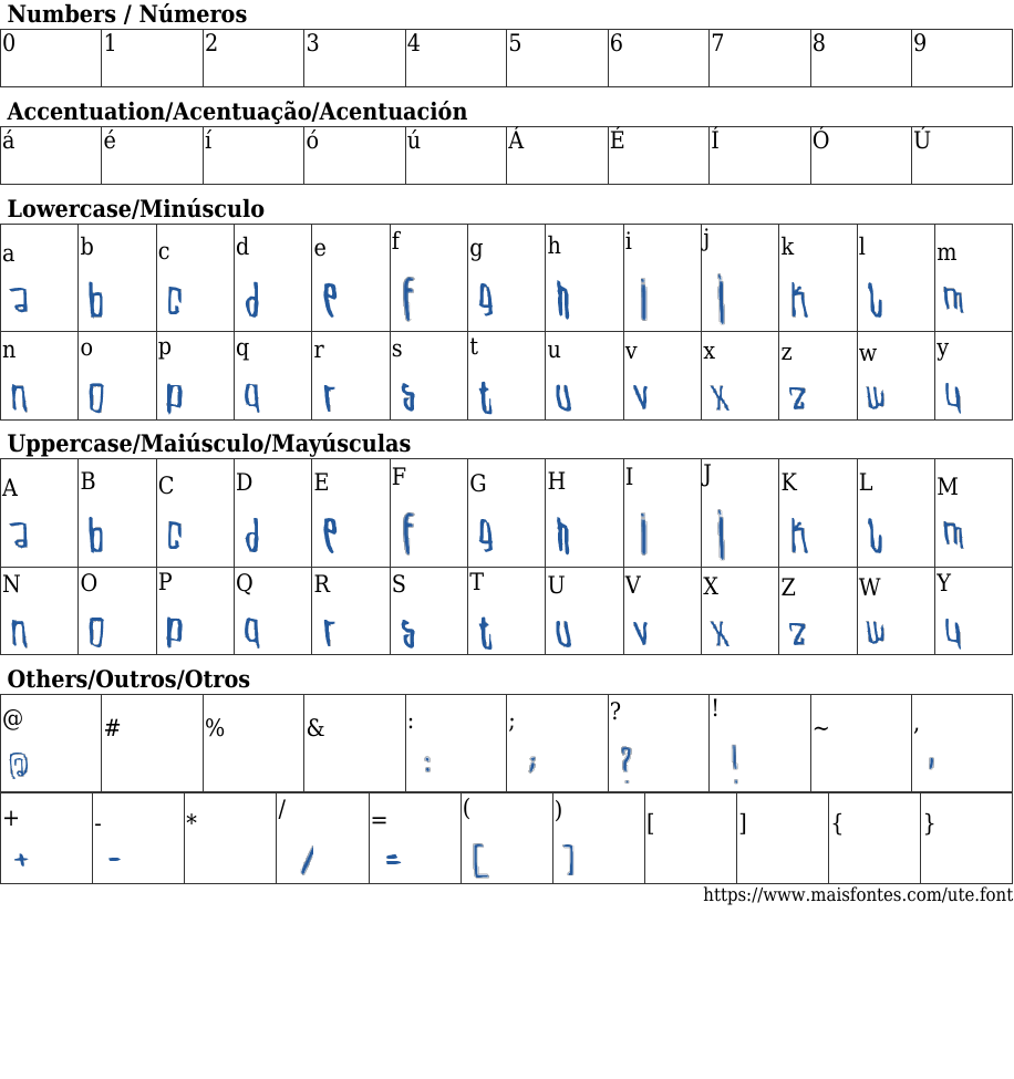 Ute Font: Free Download | MaisFontes