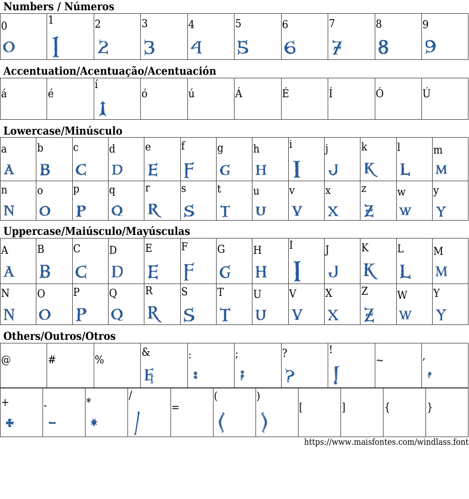 Windlass Free Font Download MaisFontes