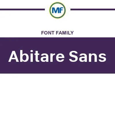 Abitare Sans Font Family: Download Free MaisFontes Abitare Sans Font Family: Download Free MaisFontes