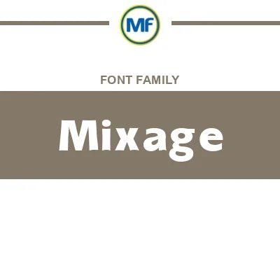 Download Mixage Fonts MaisFontes