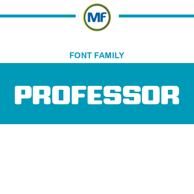 Download Professor Fonts | MaisFontes