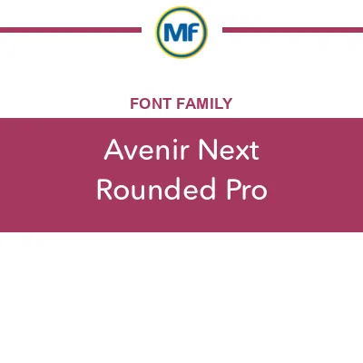 Avenir Next Rounded Pro Font Family: Download Free MaisFontes Avenir Next Rounded Pro Font Family: Download Free MaisFontes
