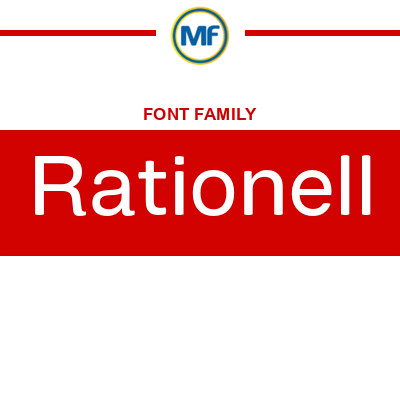 Download Rationell Fonts | MaisFontes