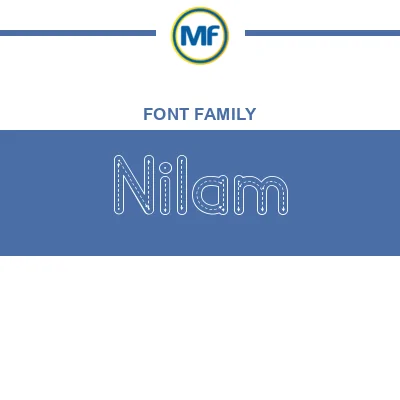 Download Nilam Fonts | MaisFontes