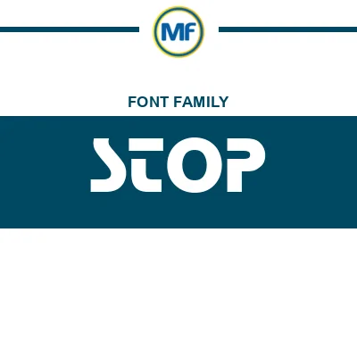 Download Stop Fonts | MaisFontes