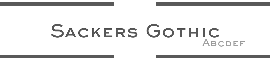 Sackers Gothic Heavy AT Font: Free Download | MaisFontes