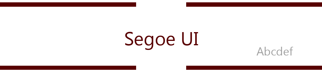 Segoe UI: Download Free Font | MaisFontes