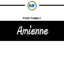 Amienne Ligatures Bold: Free Font Download MaisFontes