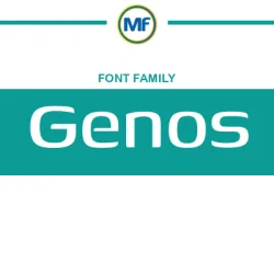 Genos Bold: Free Font Download MaisFontes Genos Bold: Free Font Download MaisFontes