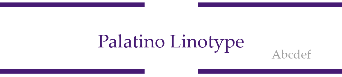 Palatino Linotype: Free Font Download MaisFontes