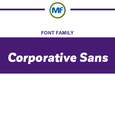 Corporative Sans Font Family: Download Free MaisFontes Corporative Sans Font Family: Download Free MaisFontes