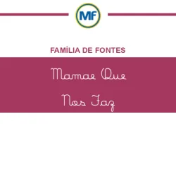 Mamae Que Nos Faz: Baixar Fonte Grátis | MaisFontes
