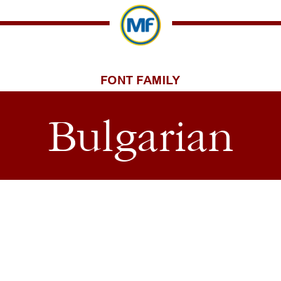 Download Bulgarian Fonts | MaisFontes
