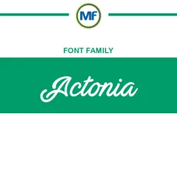 Actonia: Free Font Download MaisFontes