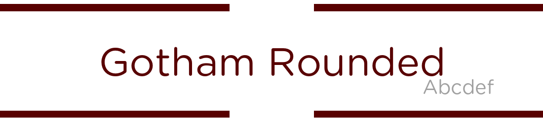 Gotham Rounded Bold Font: Free Download | MaisFontes