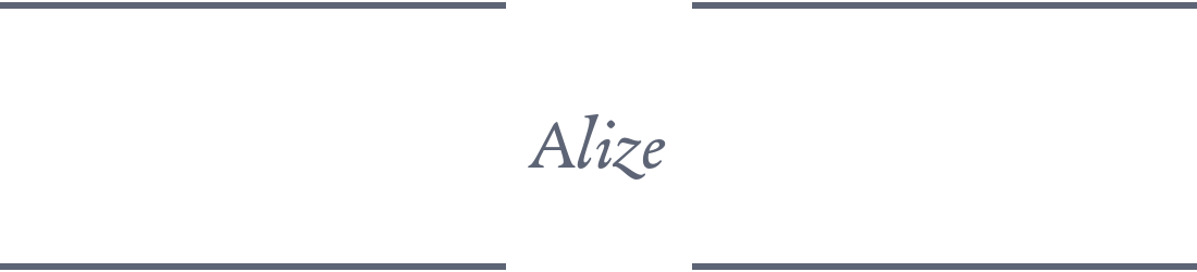Alize Regular Font: Free Download | MaisFontes