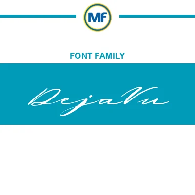 DejaVu Font Family Download Free MaisFontes