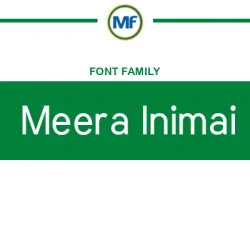 Meera Inimai: Free Font Download MaisFontes