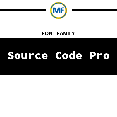 Download Source Code Pro Fonts (Google Fonts) | MaisFontes