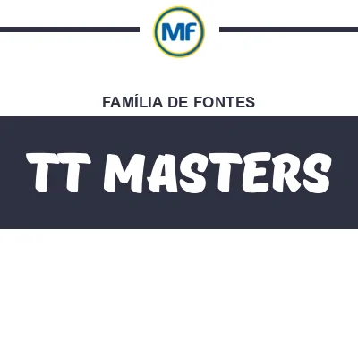 TT Masters Família de Fontes: Baixe Grátis | MaisFontes