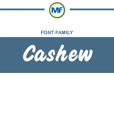 OPTI Cashew Font Family: Free Download | MaisFontes