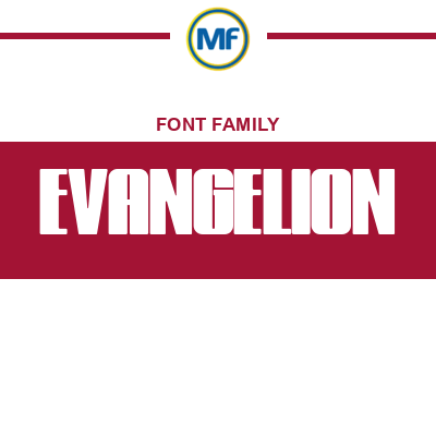 Evangelion Font Family: Download Free | MaisFontes