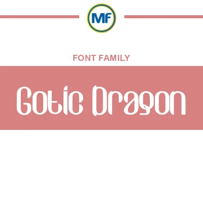 Gotic Dragon Font Family: Download Free MaisFontes Gotic Dragon Font Family: Download Free MaisFontes
