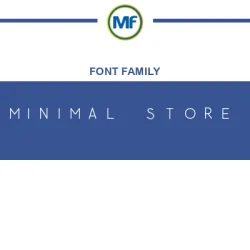 Minimal Store Lettering: Free Font Download | MaisFontes