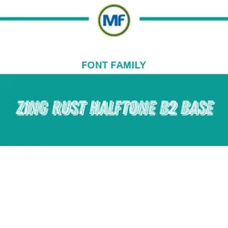 Zing Rust Halftone B2 Base Font: Free Download | MaisFontes