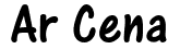Font Ar Cena