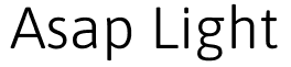 Asap Light Font: Free Download | MaisFontes