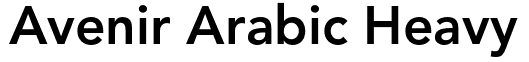 Avenir Arabic Font Family: Download Free MaisFontes