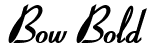 Bow Bold: Free Font Download | MaisFontes