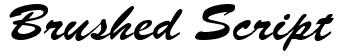 Brushed Script: Free Font Download | MaisFontes